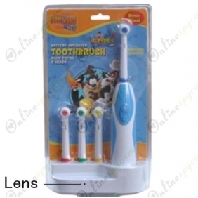 Cartoon Electric Toothbrush Hidden Spy Camera Remote Control HD DVR 32GB